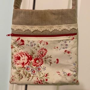 Handmade crossbody purse